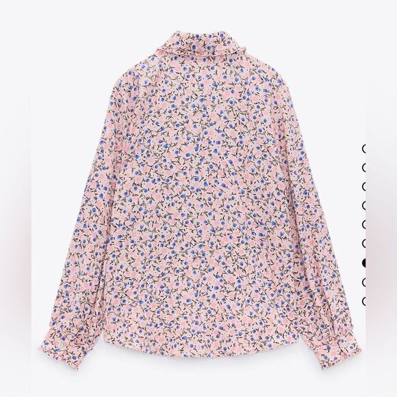 Zara Floral Print Shirt - Picture 5 of 5